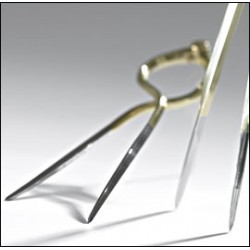 Blundell Harling Portland Single Handed Divider - 7 inch, Solid Brass