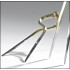 Blundell Harling Portland Single Handed Divider - 7 inch, Solid Brass