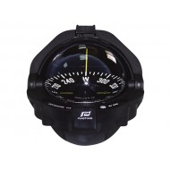 Plastimo Offshore 105 Flush Mount Compass - Black Body, Black Flat Card (65004)