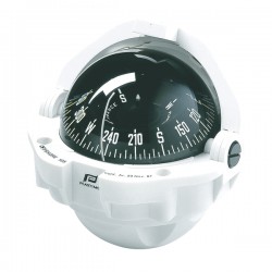 Plastimo Offshore 105 Flush Mount Compass - White Body, Black Conical Card (65002) Plastimo Offshore 105 Flush Mount Compass - White Body, Black Conical Card (65002)