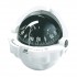 Plastimo Offshore 105 Flush Mount Compass - White Body, Black Conical Card (65002)