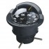 Plastimo Olympic Open 135 Flush Mount Compass - Black Body, Black Flat Card (65514)