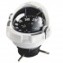 Plastimo Olympic 135 Flush Mount Compass - Black Body, Red Flat Card (65534)