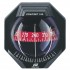 Plastimo Contest 130 Bulkhead Compass for 10-25 Degree Slope - Black Body, Red Conical Card (17292)