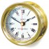 Royal Mariner Capstan Clock - Solid Brass
