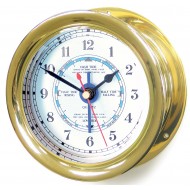 Royal Mariner Capstan Tide Clock - Solid Brass Royal Mariner Capstan Tide Clock - Solid Brass