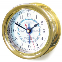 Royal Mariner Capstan Tide Clock - Solid Brass Royal Mariner Capstan Tide Clock - Solid Brass