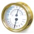 Royal Mariner Capstan Thermometer and Hygrometer - Solid Brass