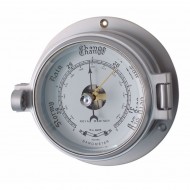 Royal Mariner Channel Latch Barometer - Matt Chrome Royal Mariner Channel Latch Barometer - Matt Chrome