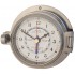 Royal Mariner Channel Latch Tide Clock - Polished Chrome