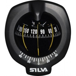 Silva 102B/H Bulkhead Mount Compass - Black Body, Black Conical Card (37198-0011) Silva 102B/H Bulkhead Mount Compass - Black Body, Black Conical Card (37198-0011)