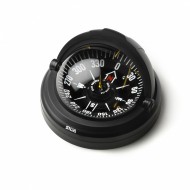 Silva 125FTC Pacific Flush Mount Compass - Black Body, Black Flat Card (37195-0011)