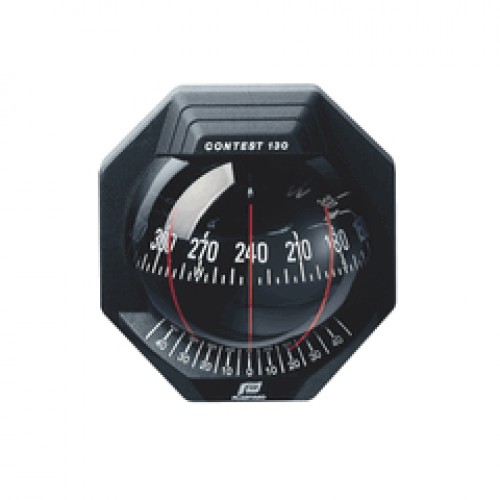 Plastimo Contest 130 Bulkhead Compass for 10-25 Degree Slope - Black Body, Black Conical Card (40034) Plastimo Contest 130 Bulkhead Compass for 10-25 Degree Slope - Black Body, Black Conical Card (40034)
