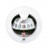 Plastimo Offshore 75 Bulkhead/Dash Mount Compass - White Body, White Conical Card (63860)