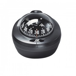 Plastimo Offshore 75 Binnacle Mount Compass - Black Body, Black Conical Card (63861) Plastimo Offshore 75 Binnacle Mount Compass - Black Body, Black Conical Card (63861)