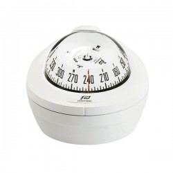 Plastimo Offshore 75 Binnacle Mount Compass - White Body, White Conical Card (63862) Plastimo Offshore 75 Binnacle Mount Compass - White Body, White Conical Card (63862)