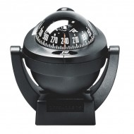 Plastimo Offshore 75 Bracket Mount Compass - Black Body, Black Conical Card (63865) Plastimo Offshore 75 Bracket Mount Compass - Black Body, Black Conical Card (63865)
