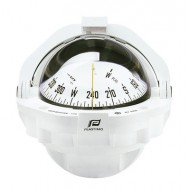 Plastimo Offshore 105 Flush Mount Compass - White Body, White Conical Card (65003)
