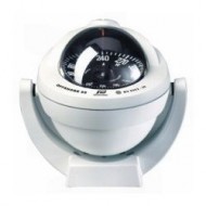 Plastimo Offshore 95 Bracket Mount Compass - White Body, Black Flat Card (65739) Plastimo Offshore 95 Bracket Mount Compass - White Body, Black Flat Card (65739)