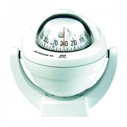 Plastimo Offshore 95 Bracket Mount Compass - White Body, White Conical Card (65741) Plastimo Offshore 95 Bracket Mount Compass - White Body, White Conical Card (65741)