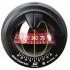 Plastimo Mini-Contest Bulkhead Mount Compass - Black Body, Red Conical Card (65742)