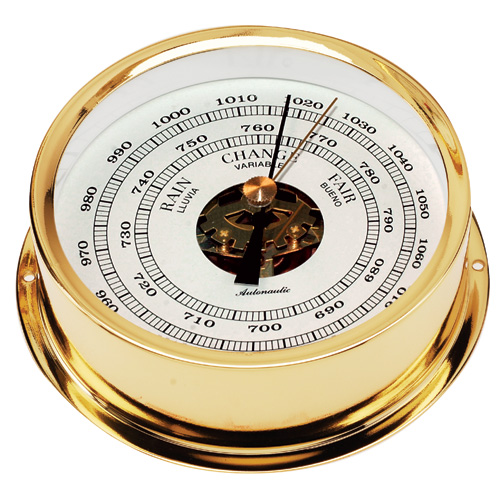 Autonautic Pacific 120 Barometer - Gold Plated Autonautic Pacific 120 Barometer - Gold Plated