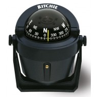 Ritchie Explorer Bracket Mount Compass - Black Body, Black Conical Card (B51) Ritchie Explorer Bracket Mount Compass - Black Body, Black Conical Card (B51)