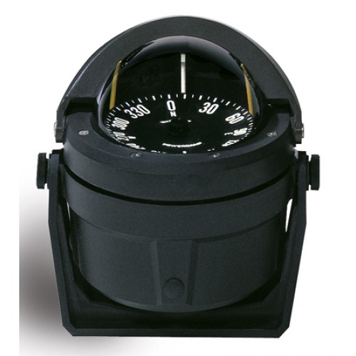 Ritchie Voyager Bracket Mount Compass - Black Body, Black Flat Card (B80) Ritchie Voyager Bracket Mount Compass - Black Body, Black Flat Card (B80)