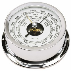 Autonautic Atlantic 95 Barometer - Chrome Plated Autonautic Atlantic 95 Barometer - Chrome Plated