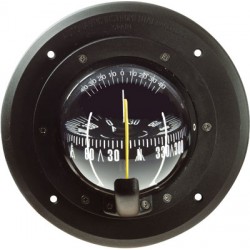 Autonautic C10 Bulkhead Mount Compass - Black Body, 85mm Black Cylindrical Card (C10-0037) Autonautic C10 Bulkhead Mount Compass - Black Body, 85mm Black Cylindrical Card (C10-0037)