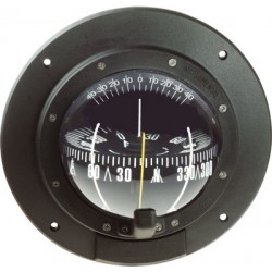 Autonautic C10 Bulkhead Mount Compass - Black Body, 100mm Black Cylindrical Card (C10-0038) Autonautic C10 Bulkhead Mount Compass - Black Body, 100mm Black Cylindrical Card (C10-0038)