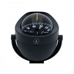 Autonautic C12 Bracket Mount Compass - Black Body, Black Flat Card (C12-001) Autonautic C12 Bracket Mount Compass - Black Body, Black Flat Card (C12-001)