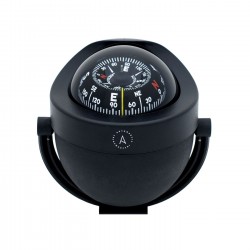 Autonautic C12 Bracket Mount Compass - Black Body, Black Conical Card (C12-002) Autonautic C12 Bracket Mount Compass - Black Body, Black Conical Card (C12-002)