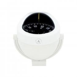 Autonautic C12 Bracket Mount Compass - White Body, Black Flat Card (C12-003) Autonautic C12 Bracket Mount Compass - White Body, Black Flat Card (C12-003)