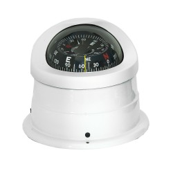 Autonautic C15 Binnacle Mount Compass - White Body, Black Conical Card (C15-0052) Autonautic C15 Binnacle Mount Compass - White Body, Black Conical Card (C15-0052)