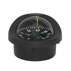 Autonautic C15/150 Flush Mount Compass - Black Body, Black Flat Card (C15/150-0063)