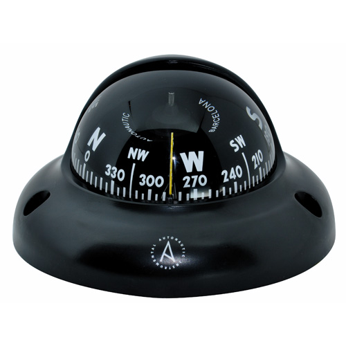 Autonautic C3 Surface Mount Compass - Black Body, Black Conical Card (C3001) Autonautic C3 Surface Mount Compass - Black Body, Black Conical Card (C3001)