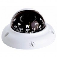 Autonautic C3 Surface Mount Compass - White Body, Black Conical Card (C3002) Autonautic C3 Surface Mount Compass - White Body, Black Conical Card (C3002)