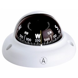 Autonautic C3 Kayak Compass - Surface Mount, White (C3002K)