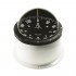 Autonautic CHE Binnacle Mount Compass - White Body, Black Flat Card (CHE-0074)