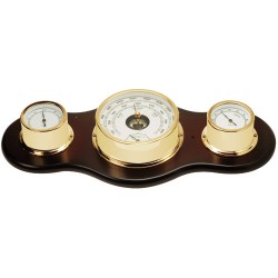 Autonautic Pacific 120 Weather Station - Gold Plated, Barometer, Thermometer and Hygrometer Autonautic Pacific 120 Weather Station - Gold Plated, Barometer, Thermometer and Hygrometer