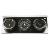 Autonautic Baltic 110 Weather Station - Barometer, Thermometer and Hygrometer on Aluminium Plinth