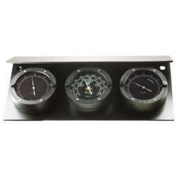 Autonautic Baltic 110 Weather Station - Barometer, Thermometer and Hygrometer on Aluminium Plinth Autonautic Baltic 110 Weather Station - Barometer, Thermometer and Hygrometer on Aluminium Plinth