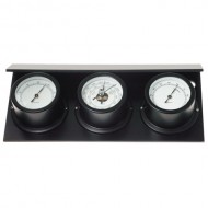 Autonautic Minor 72 Weather Station - Black, Barometer, Thermometer and Hygrometer Autonautic Minor 72 Weather Station - Black, Barometer, Thermometer and Hygrometer