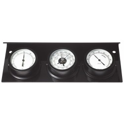 Autonautic Atlantic 95 Weather Station - Black, Barometer, Thermometer and Hygrometer Autonautic Atlantic 95 Weather Station - Black, Barometer, Thermometer and Hygrometer