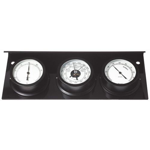 Autonautic Atlantic 95 Weather Station - Black, Barometer, Thermometer and Hygrometer Autonautic Atlantic 95 Weather Station - Black, Barometer, Thermometer and Hygrometer