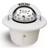Ritchie Explorer Flush Mount Compass - White Body, White Conical Card (F50W)