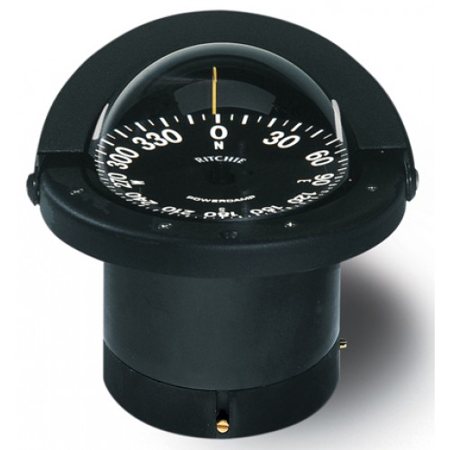 Ritchie Navigator Flush Mount Compass - Black Body, Black Flat Card (FN201) Ritchie Navigator Flush Mount Compass - Black Body, Black Flat Card (FN201)