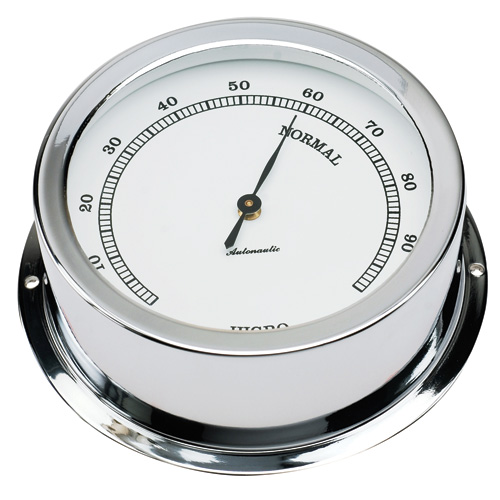 Autonautic Atlantic 95 Hygrometer - Chrome Plated Autonautic Atlantic 95 Hygrometer - Chrome Plated