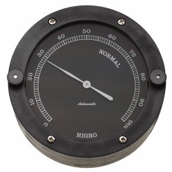 Autonautic Baltic 110 Hygrometer - Black Polyamide, 100mm Dial Autonautic Baltic 110 Hygrometer - Black Polyamide, 100mm Dial
